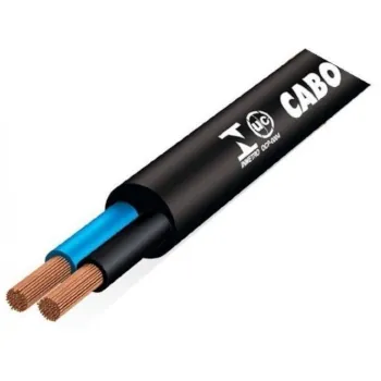Cabo PP flexível 2X2.5 mm ( NBR 247-5 ) 300 / 500V 100M - MEGATRON