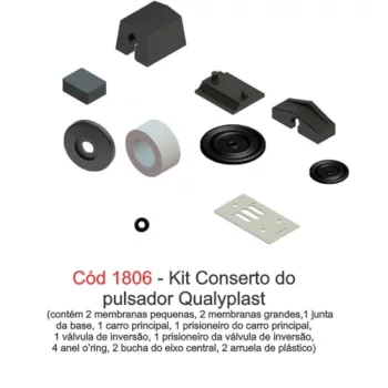 Kit conserto do pulsador Primaza