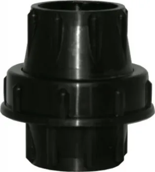 União em plástico para tubo de 63 mm ( com borracha ) 