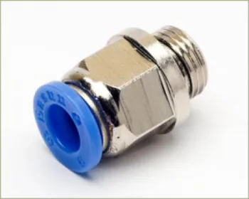 União reta macho 08 mm X 1 / 4 NPT EPC