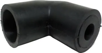 Curva borracha 38X20 mm