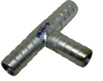 223 - EMENDA EM T 5/8 ALUMINIO PARA MANG. DO LEITE