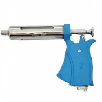 Pistola pintada ( azul ) Servi 50 ml AUT com acessórios