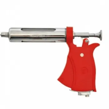 Pistola pintada ( vermelho ) Servi 50 ml com acessórios
