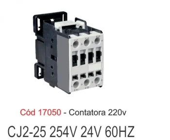 Contatora CW07.10 220V 2V  ( WEG ) 