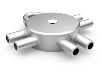 Distribuidor de vácuo 2X2 inox 500GR ( sextavado ) 