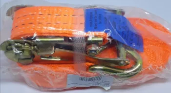 Kit cinta / catraca Forcem L:3,5 cm / C:6 m / 2T laranja