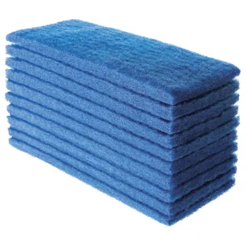 Fibra de limpeza laticínio azul