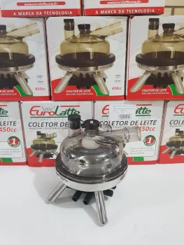 Coletor completo Eurolatte 12 mm 350ML inox