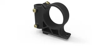 Suporte plástico para cano 75 mm