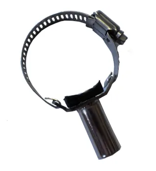 Abraçadeira reta para lavagem cano até 50 mm
