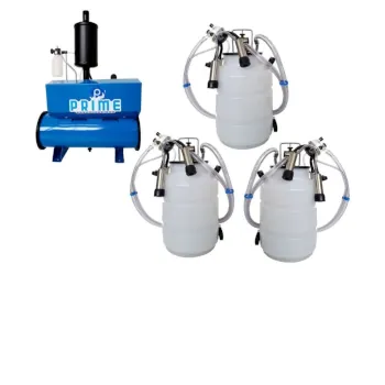 Ordenhadeira Prime BV 300, motor 1 cv, 3 conjuntos de ordenhar