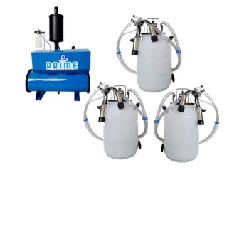 Ordenhadeira Prime BV 450, motor 2 cv, 3 conjuntos