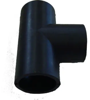 TEE em borracha para canalizada 40 mm