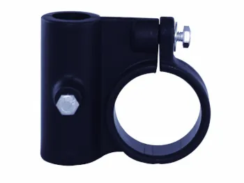 Suporte plástico para cano 38 mm Euro