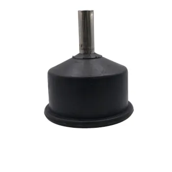 Tampão final de linha 75 mm com tubo de inox