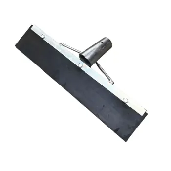 Raspador de esterco com borracha 40 cm
