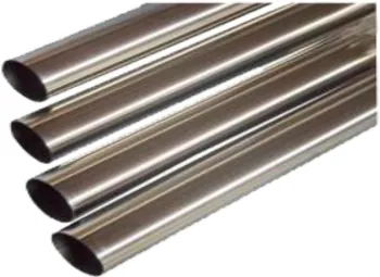 Tubo de inox 304 75 mm P1.5 mm POLID INT / EXT ( barra 6 m ) 