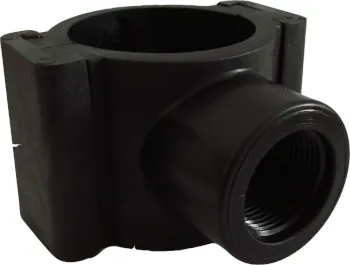 Abraçadeira cano 75 mm rosca 1 / 2 CH
