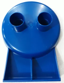 Tampa do depósito sanitário Prime ( azul ) 