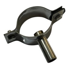 Abraçadeira reta para lavagem cano 50 mm tubo 16 mm