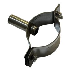 Abraçadeira reta para lavagem cano até 50 mm