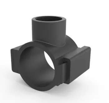 Abraçadeira cano 75 mm rosca 1 CH