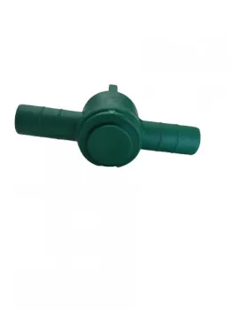 Torneira de passagem 16 mm verde lavagem