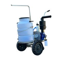 Ordenhadeira Móvel Inox In pulse Bv 450 2cv c/ sup de tarro