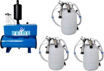 Ordenhadeira Prime BV 600, motor 2 cv, com 3 conjuntos