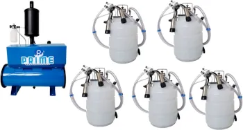 Ordenhadeira Prime BV 600, motor 2 cv, com 5 conjuntos