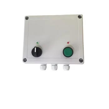 Caixa de comando com Placa eletrônica para boia eletrônica BIPOLAR