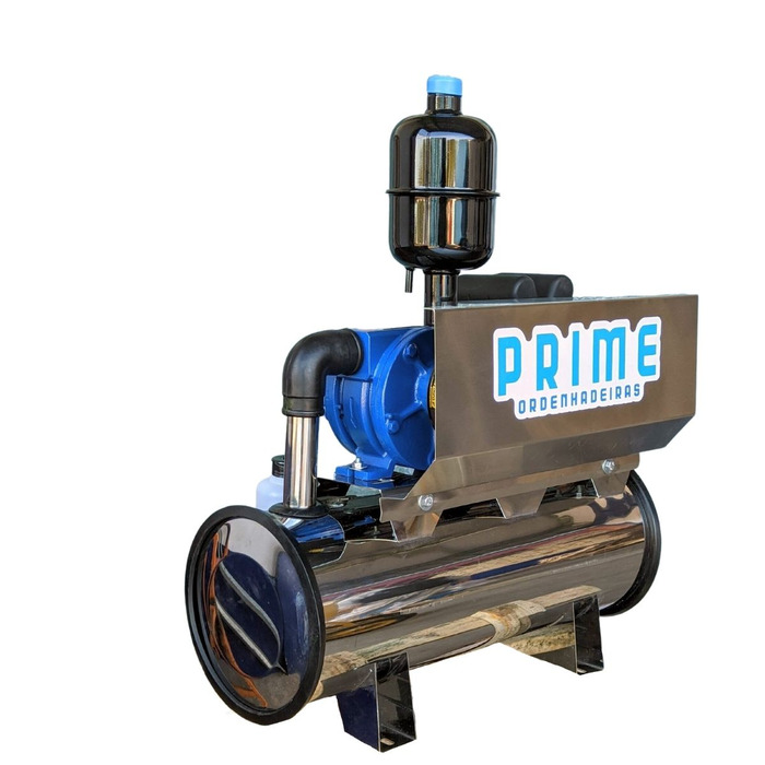 Ordenhadeira Inox Prime Balde ao Pé BV 600 litros - Motor 2 cv - até 5 conjuntos (86020)