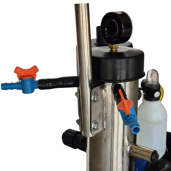 Ordenhadeira Móvel Inox In Pulse - BV 300 - Motor 1 cv - 1 a 2 conjuntos