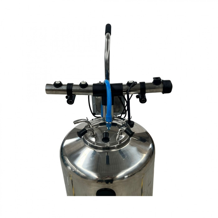Transferidor De Leite Inox 50 Litros Com Motor Blindado