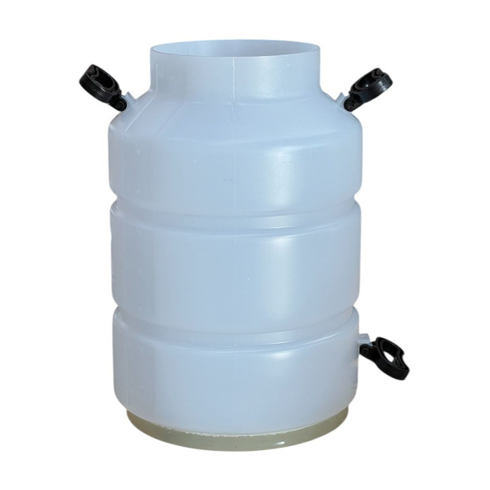 Balde Para Ordenhadeira Em Plástico 40 Litros com 3 alças