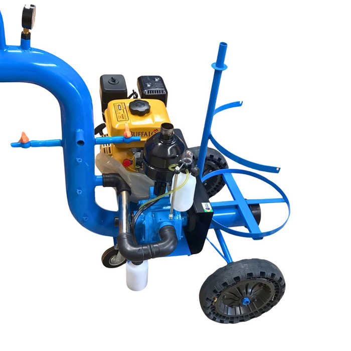 Ordenhadeira Móvel Prime com sup. de conjunto - Motor a gasolina