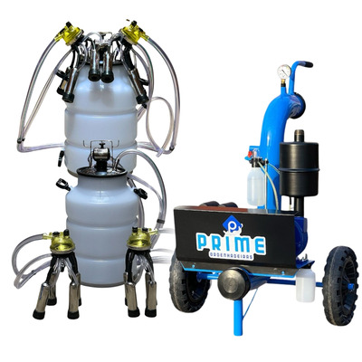 Ordenhadeira Móvel Prime - Bv 450 e Motor 2 CV - até 4 conjuntos (140105)