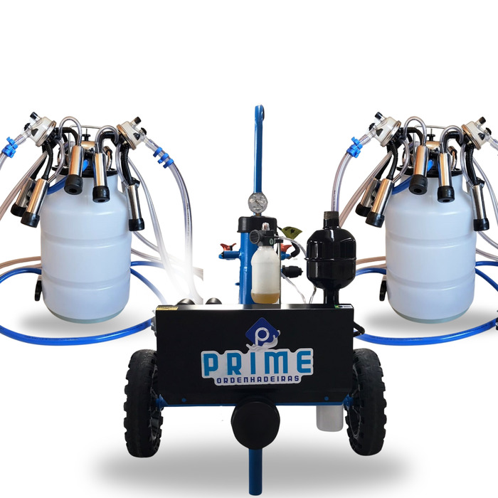 Ordenhadeira Móvel Mini Prime Bv 300 - 1 a 3 conjuntos de ordenha