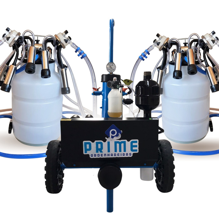 Ordenhadeira Móvel Mini Prime Bv 300 - 1 a 3 conjuntos de ordenha