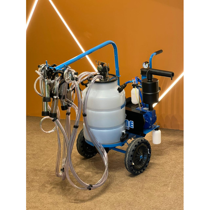 Ordenhadeira Mecânica Móvel Bv300, 1 Conjunto Duplo Acoplado (140101)