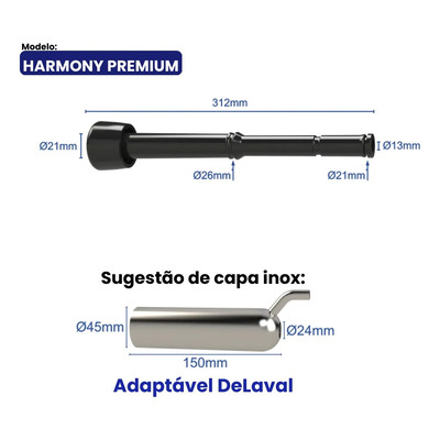 Teteira Insuflador Rodeg Milenium Inabor Ultra  BC 4 Unid Teteira Insuflador Rodeg Milenium Inabor Ultra  BC 4 Unid