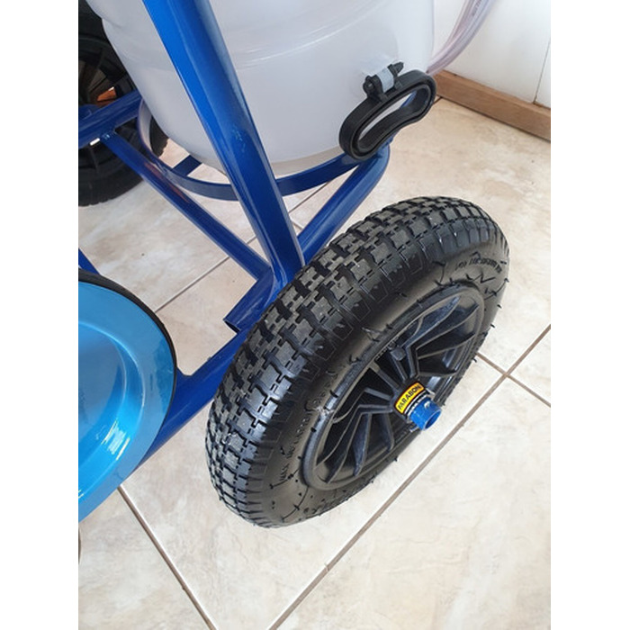 Carrinho Para Ordenhadeira Com 4 Entradas Para Conjuntos