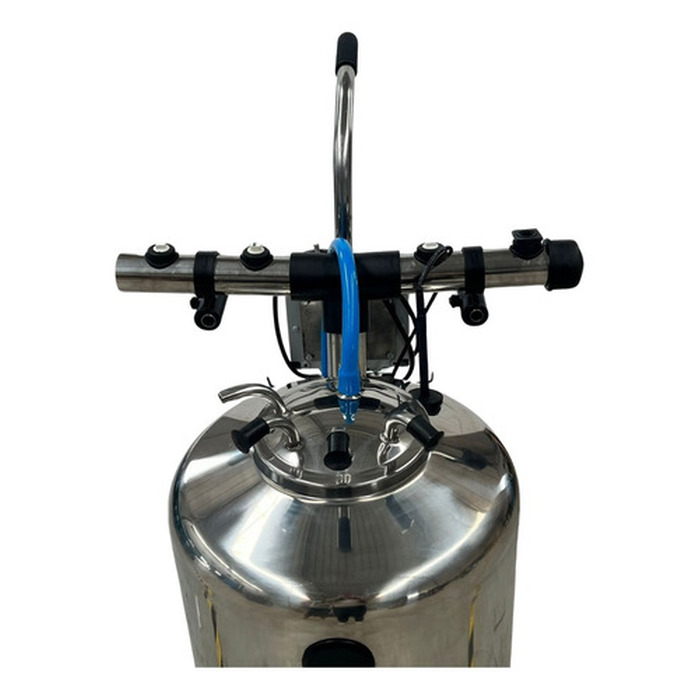 Transferidor De Leite Automático Inox 40 L Para 4 Conjuntos