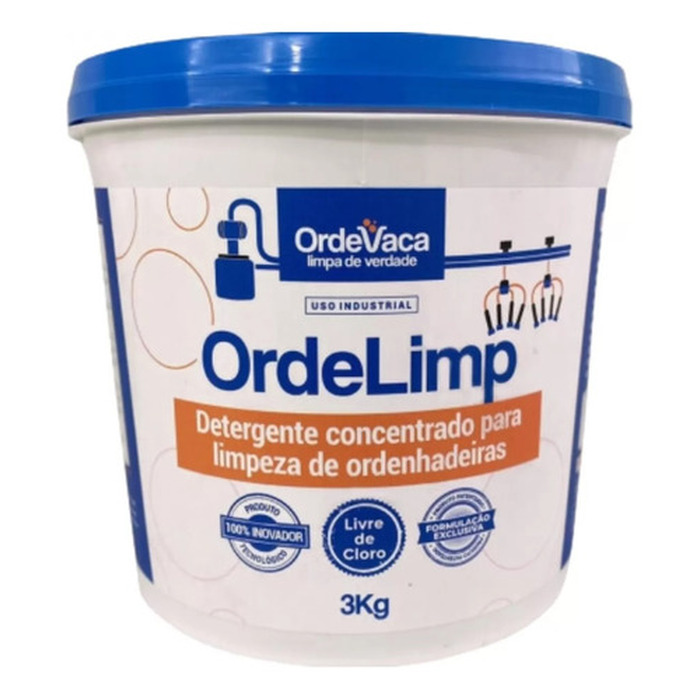 Detergente Concentrado P/ Limpeza De Ordenhadeira Canalizada