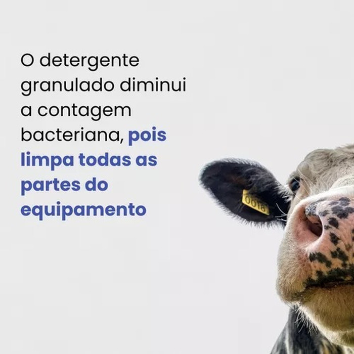 Detergente Concentrado P/ Limpeza De Ordenhadeira Canalizada