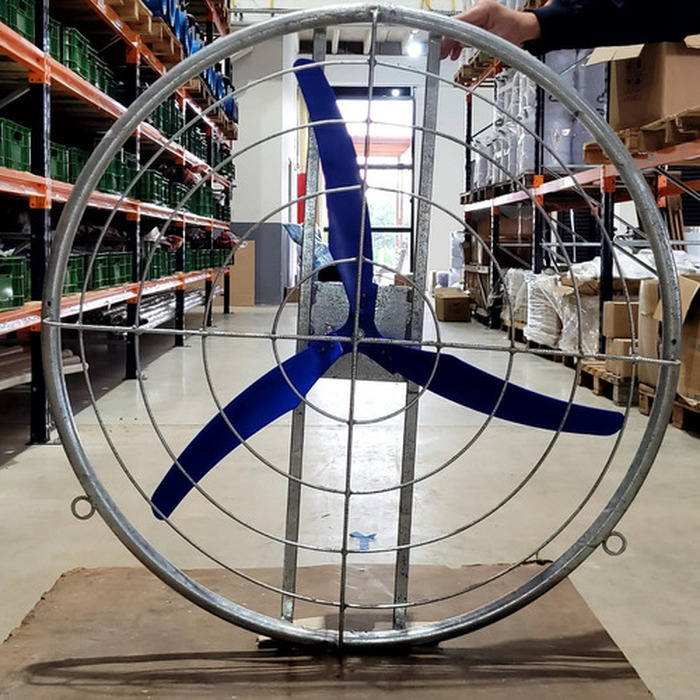 Ventilador Industrial Para Sala De Ordenha/vacas/gado