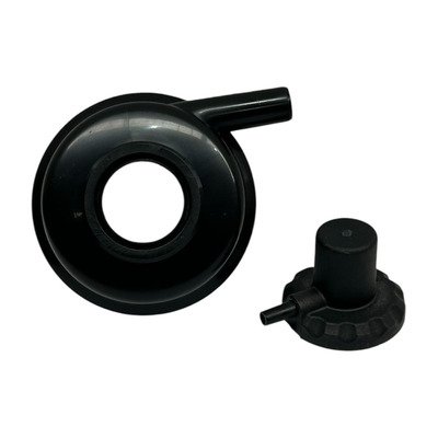 Kit tampa e chapéu vaso medidor