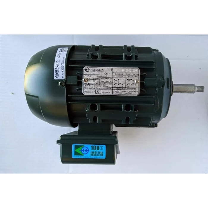 Motor 3/4cv Hercules mono fechado 20703