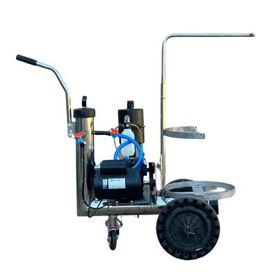 Ordenhadeira Móvel Inox In pulse Bv 300 com suporte de conjunto (140110) Ordenhadeira Móvel Inox In pulse Bv 300 com suporte de conjunto (140110)